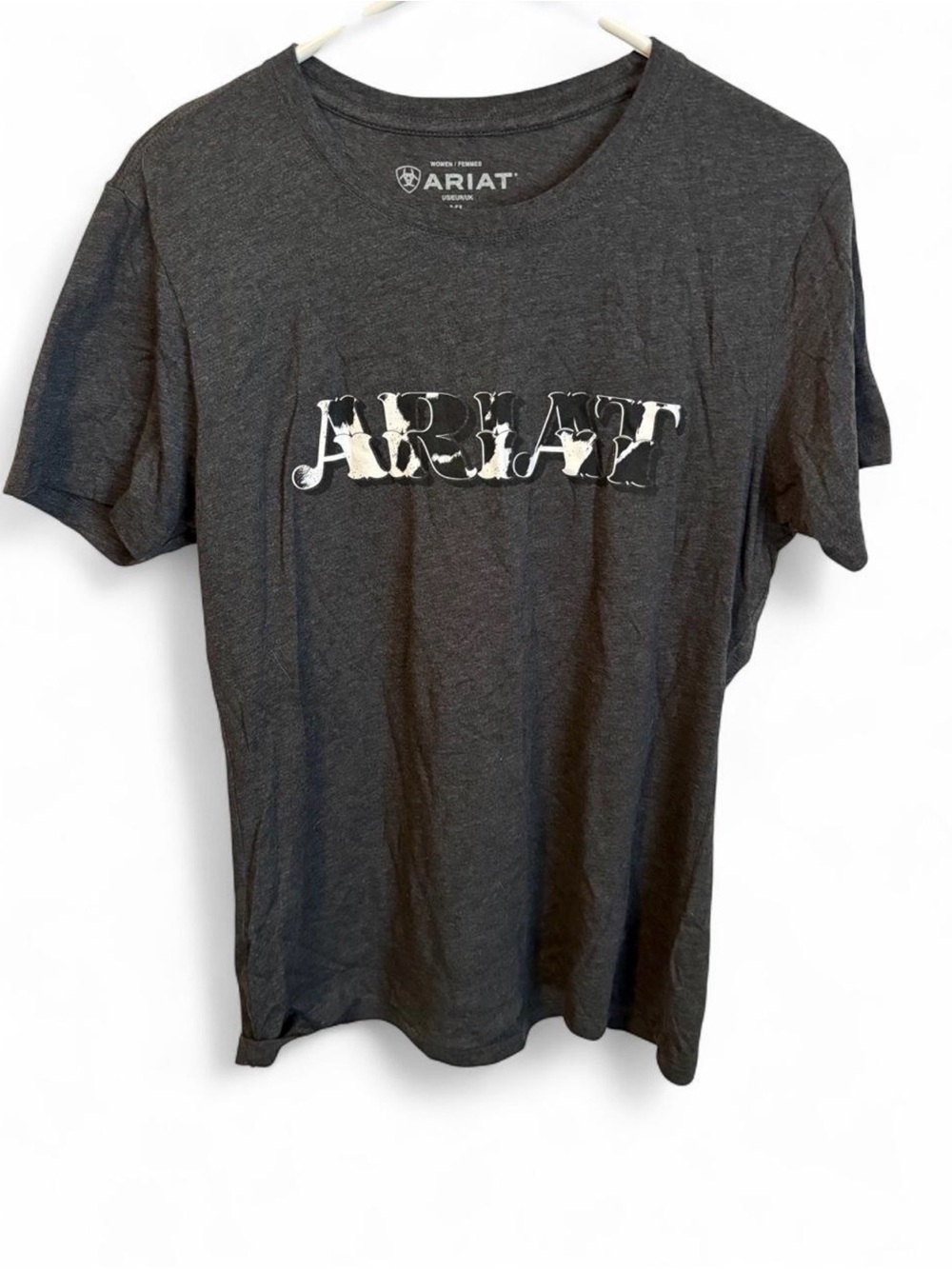 Ariat Women’s Dark Gray Short-Sleeve Logo Tee